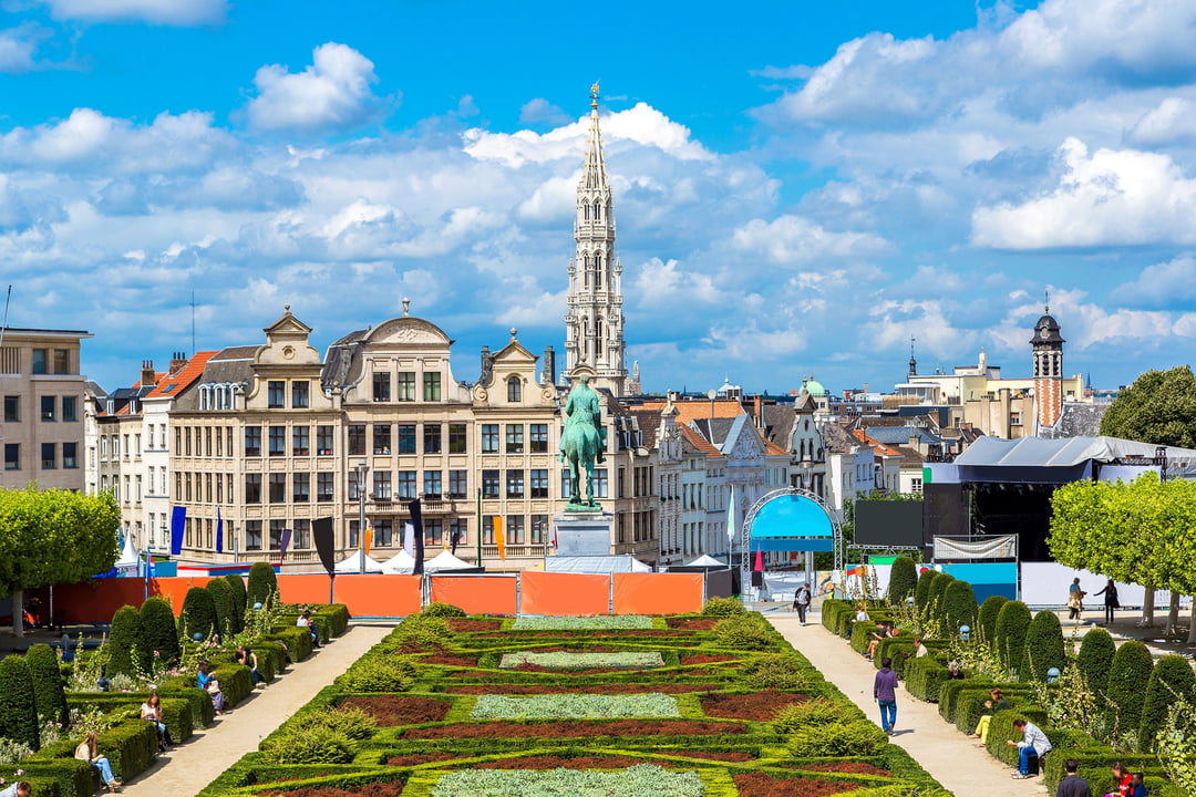 Brussels City View